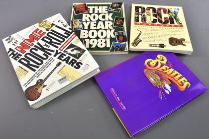 various-Four rock-music related books